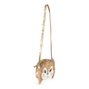 Konges Sløjd - Gold Glitzer Hase Tasche