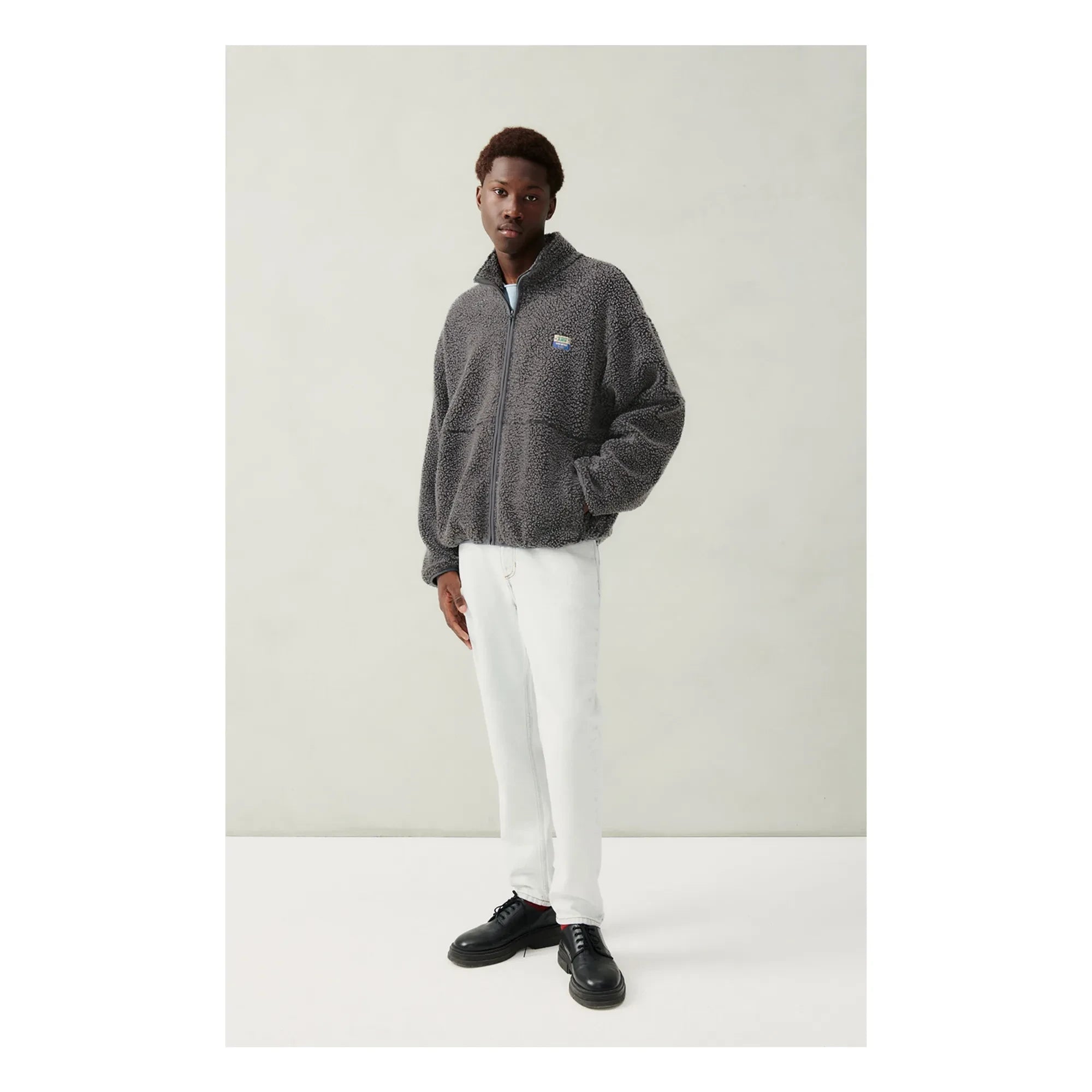 American Vintage - Hoktown Recycelte Faser Jacke | Anthrazit
