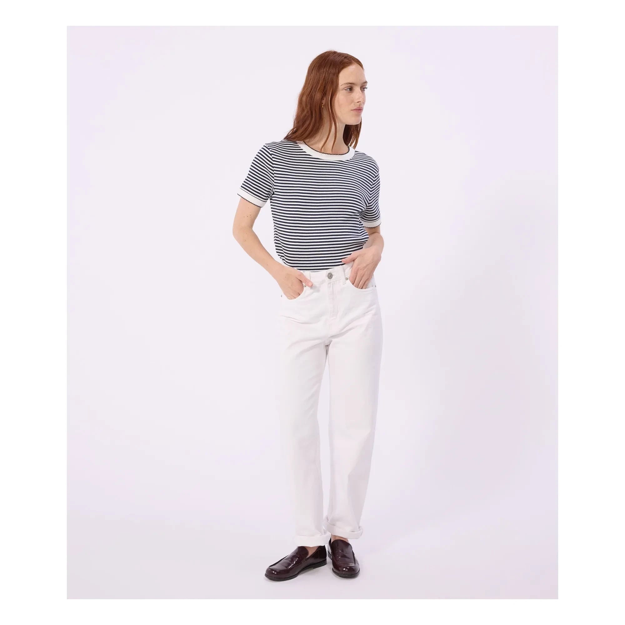 Petit Bateau – Ikonisches Ringelshirt | Marineblau