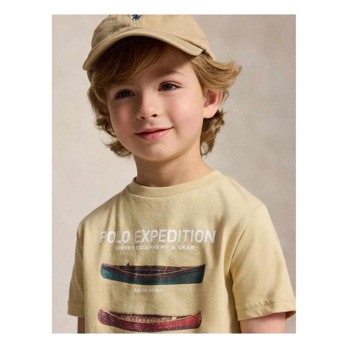 Ralph Lauren - Expedition Polo Tişört | Bej