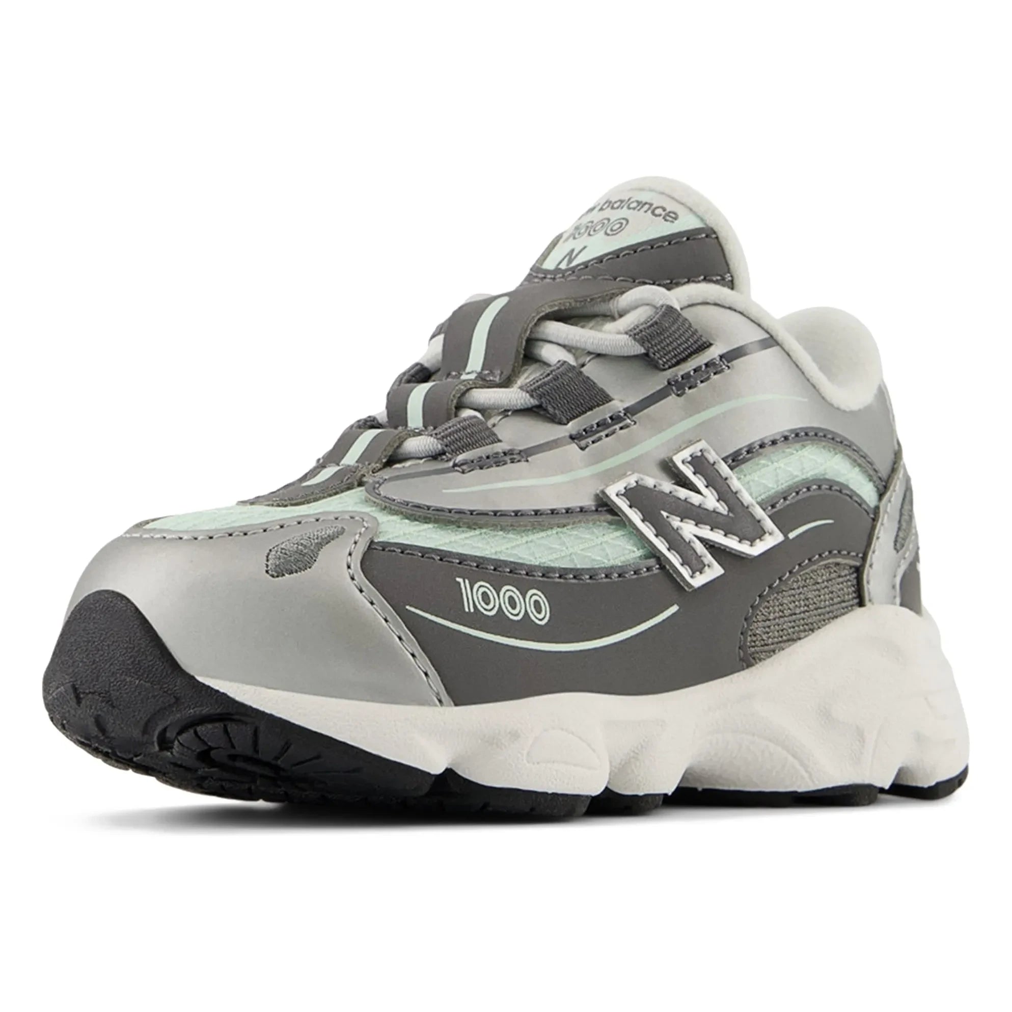 New Balance - Elastische Spitzen-Sportschuhe 1000 | Türkis