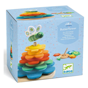Djeco - Butterflower Stapelspiel
