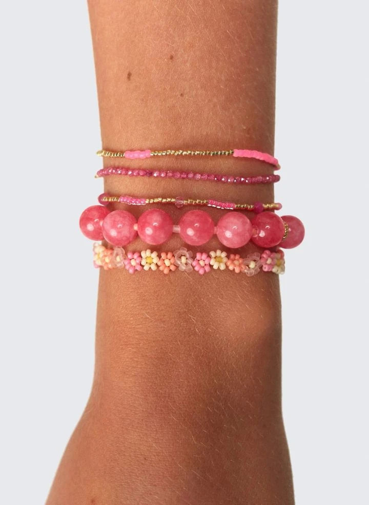 Anni Lu - Rosa Seelenarmband | Hibiskus
