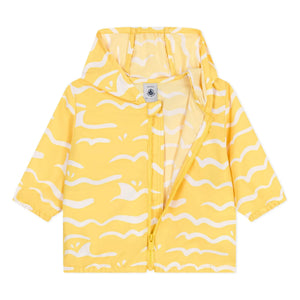 Petit Bateau - Barcelle Jacke aus recyceltem Material | Senfgelb