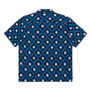 Universal Works - Chemise Deck Diamond | Dunkelblau