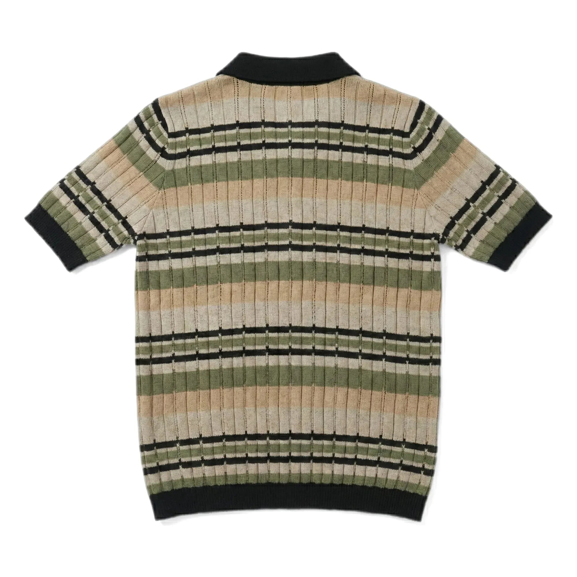 Smallable Woman - Selma gestreiftes Poloshirt | Eisbraun