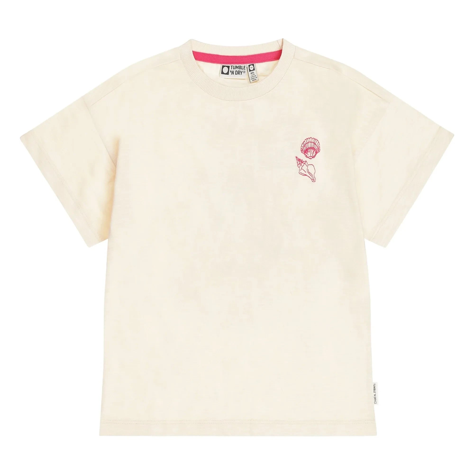 Tumble N'Dry – Oversize T-Shirt Nautalis Bio-Baumwolle | Ecru