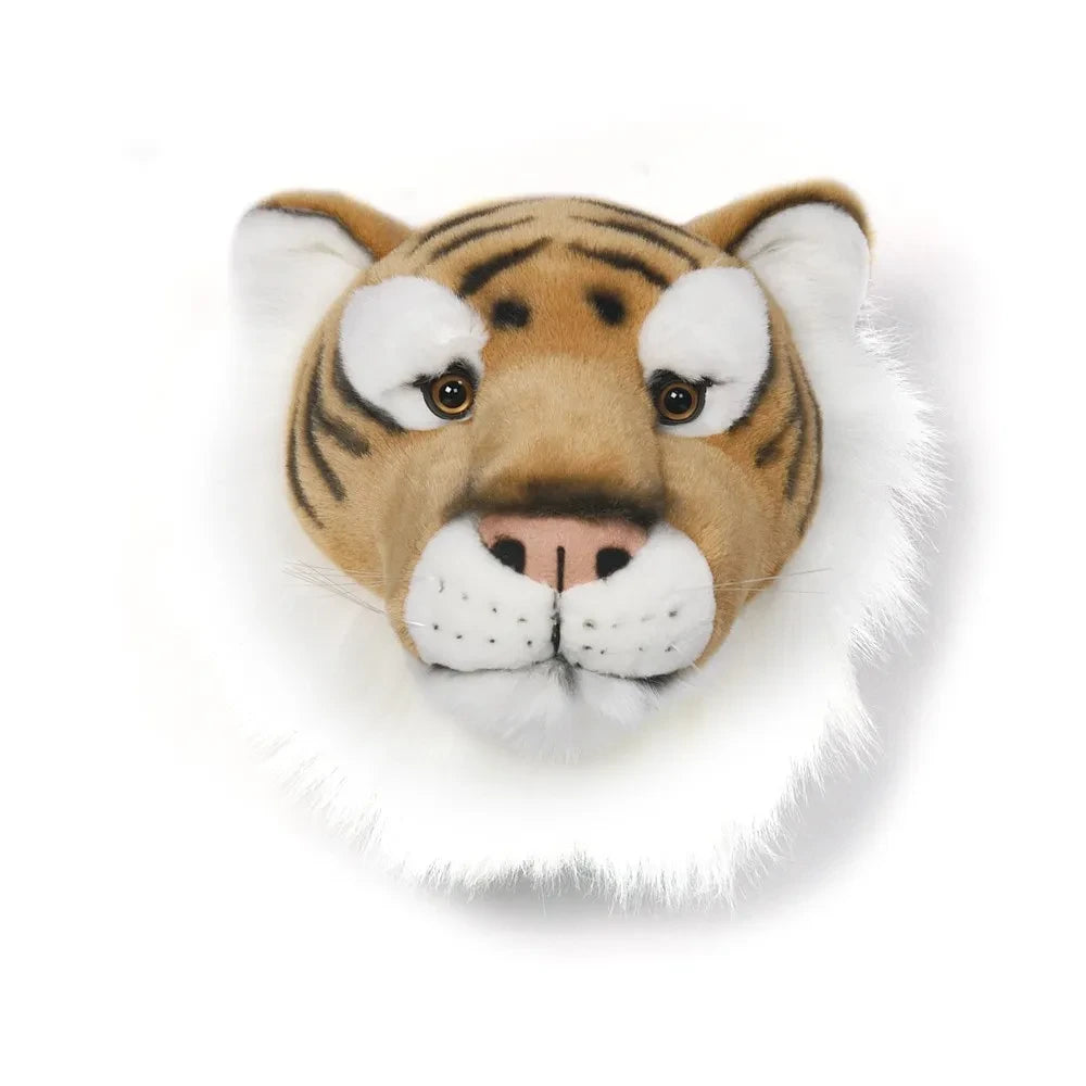 Wild & Soft - Tiger Head Wandhaken | Hellbraun