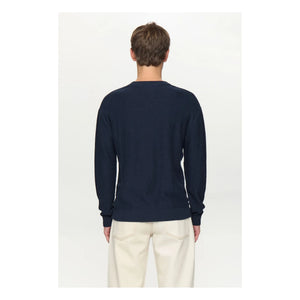 Anerkjendt - Akebbe Baumwoll Pullover | Dunkelblau