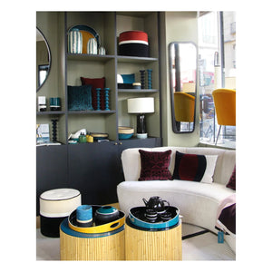 Maison Sarah Lavoine - Léo Pouf aus Samt | Beige