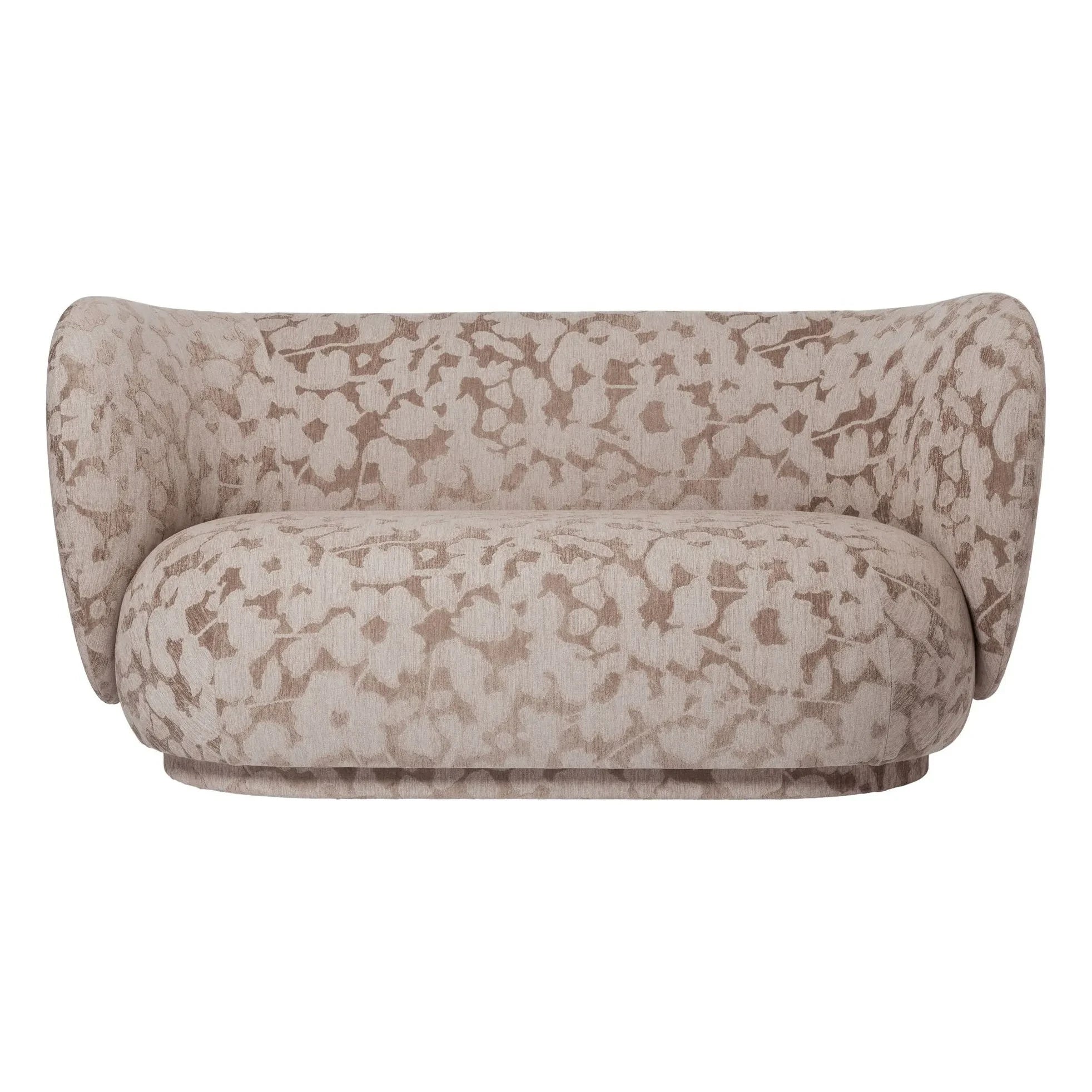 Ferm Living - 2-Sitzer Sofa Rico Cilla Cilla | Visongrau-Braun