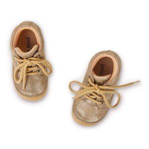 Petit Nord - Bronz Bağcıklı Mini Bootie