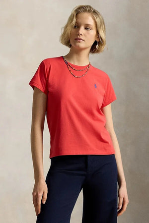 Polo Ralph Lauren pamuklu kadın tişörtü
