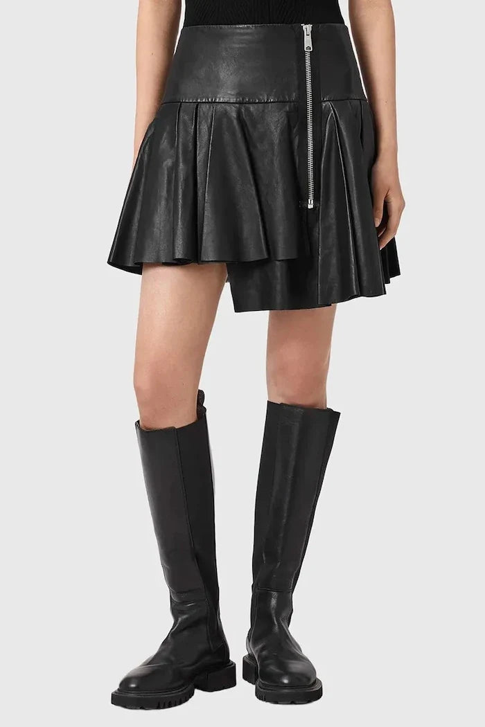 AllSaints IRINA Deri Etek