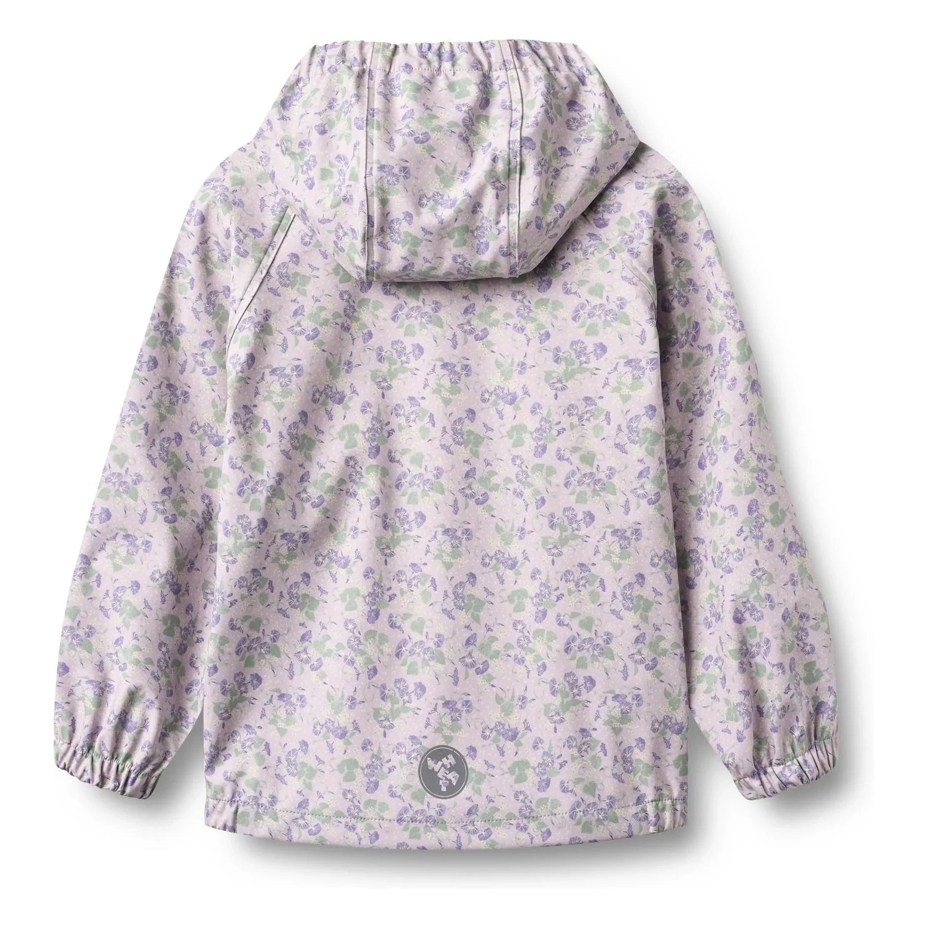 Wheat - Chardy Fleurie Wasserdichte Jacke aus recycelten Fasern | Lila