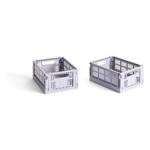Hay - Faltboxen - 2er-Set | Lavendel