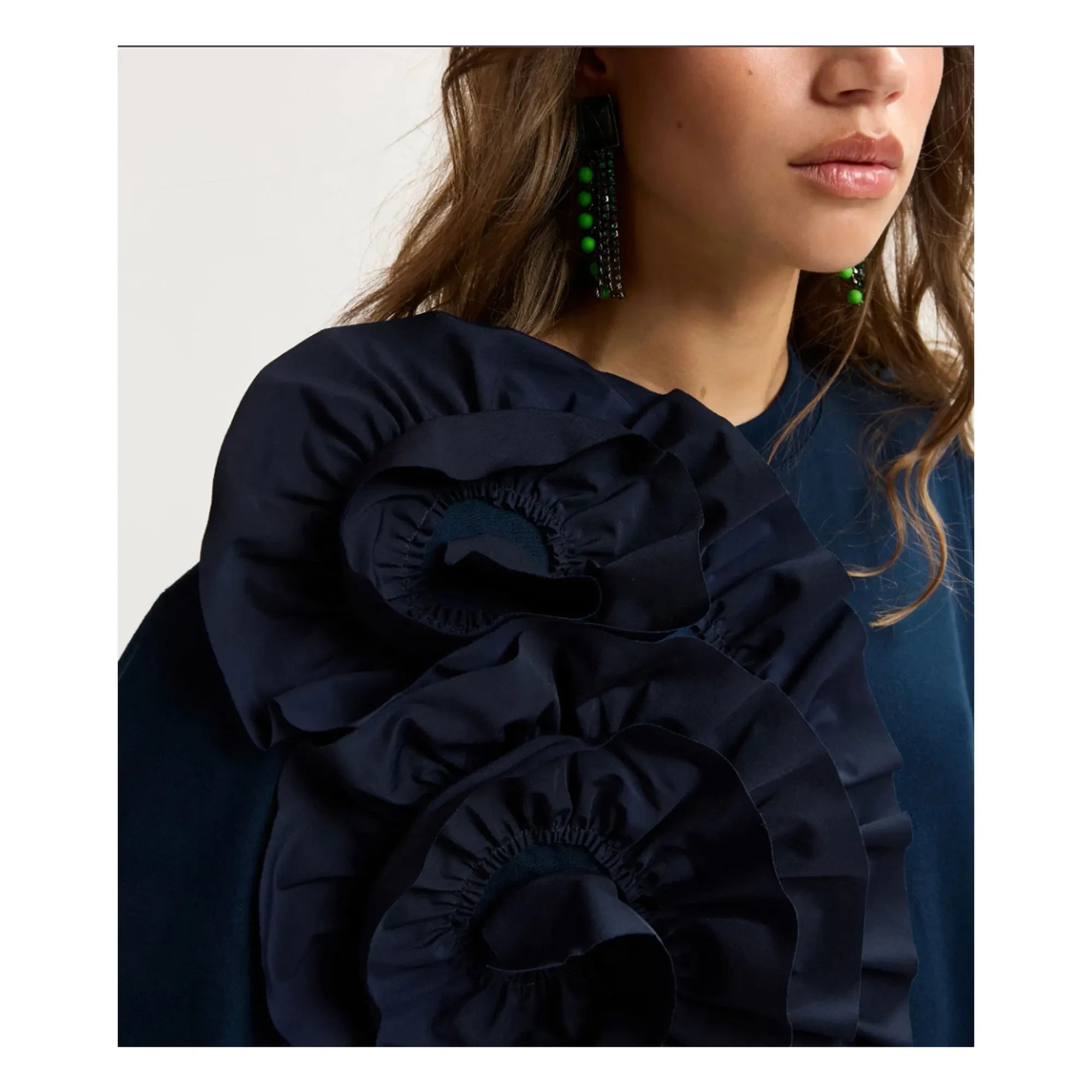 Essentiel Antwerp - Jidole Baumwoll-T-Shirt | Blau