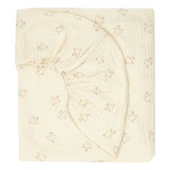 Nobodinoz - Hoshi Birds Spannbetttuch | Beige