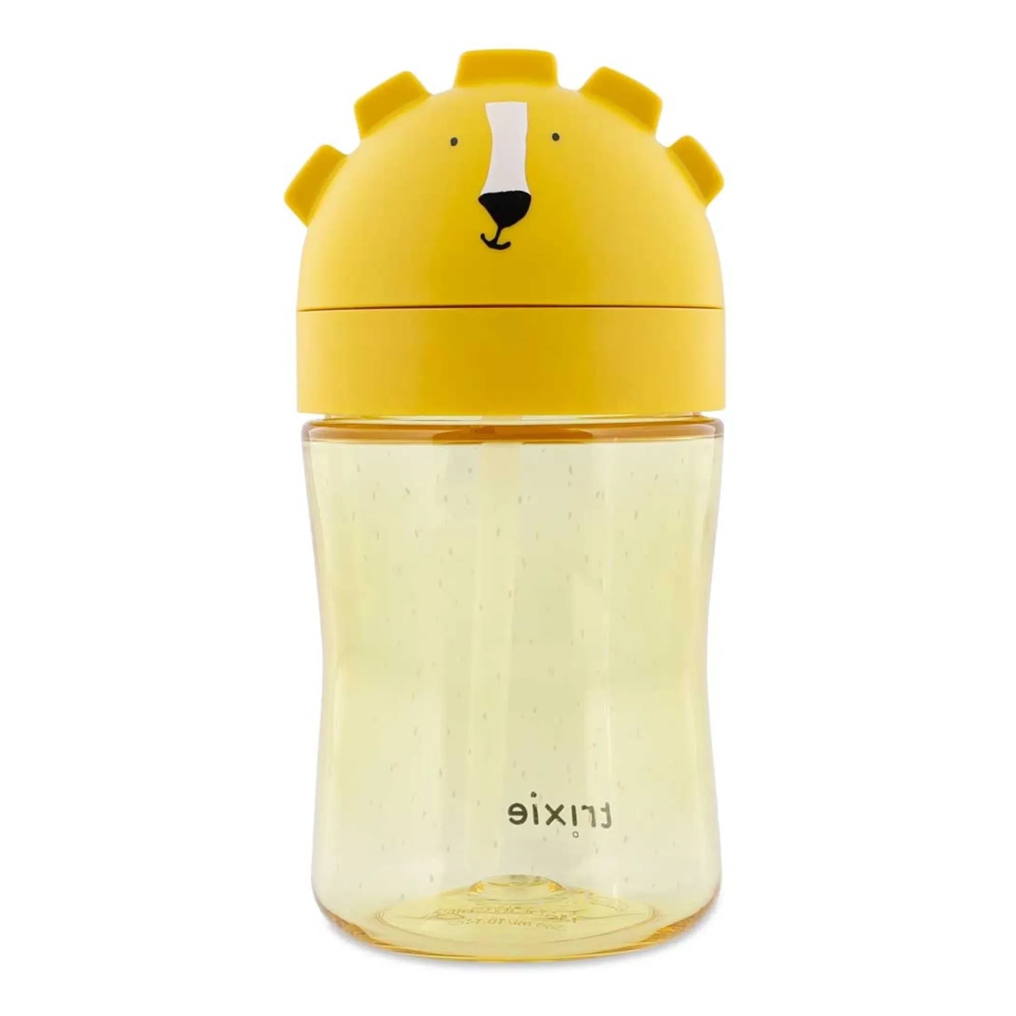Trixie - Mr. Lion Trinkflasche mit Strohhalm | Gelb