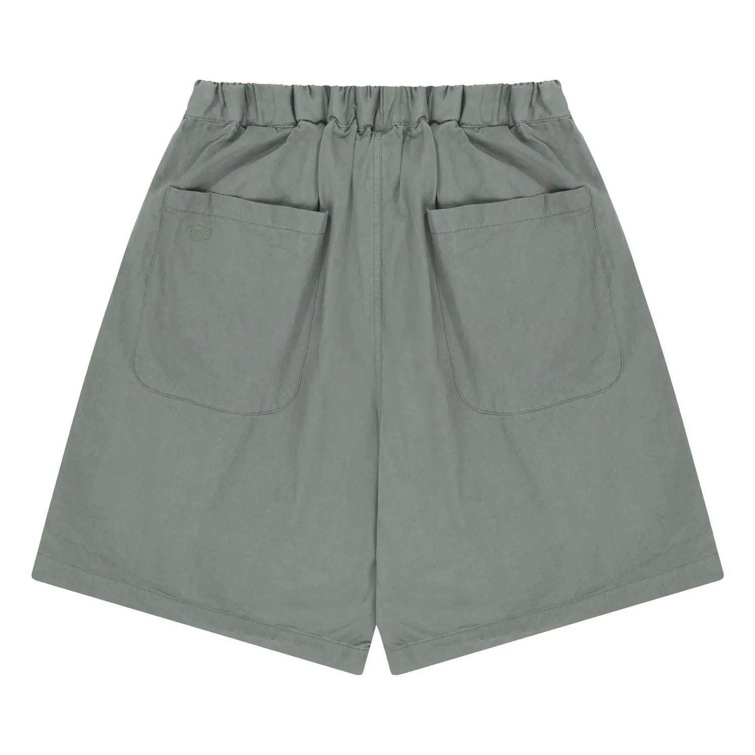 Kappy - Zweiteilige Plissee-Hose mit weitem Bein | Grau