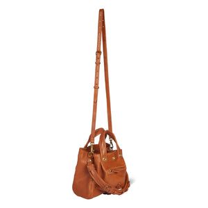 Jérôme Dreyfuss - Billy Nano Lammnappa-Tasche | Cognac