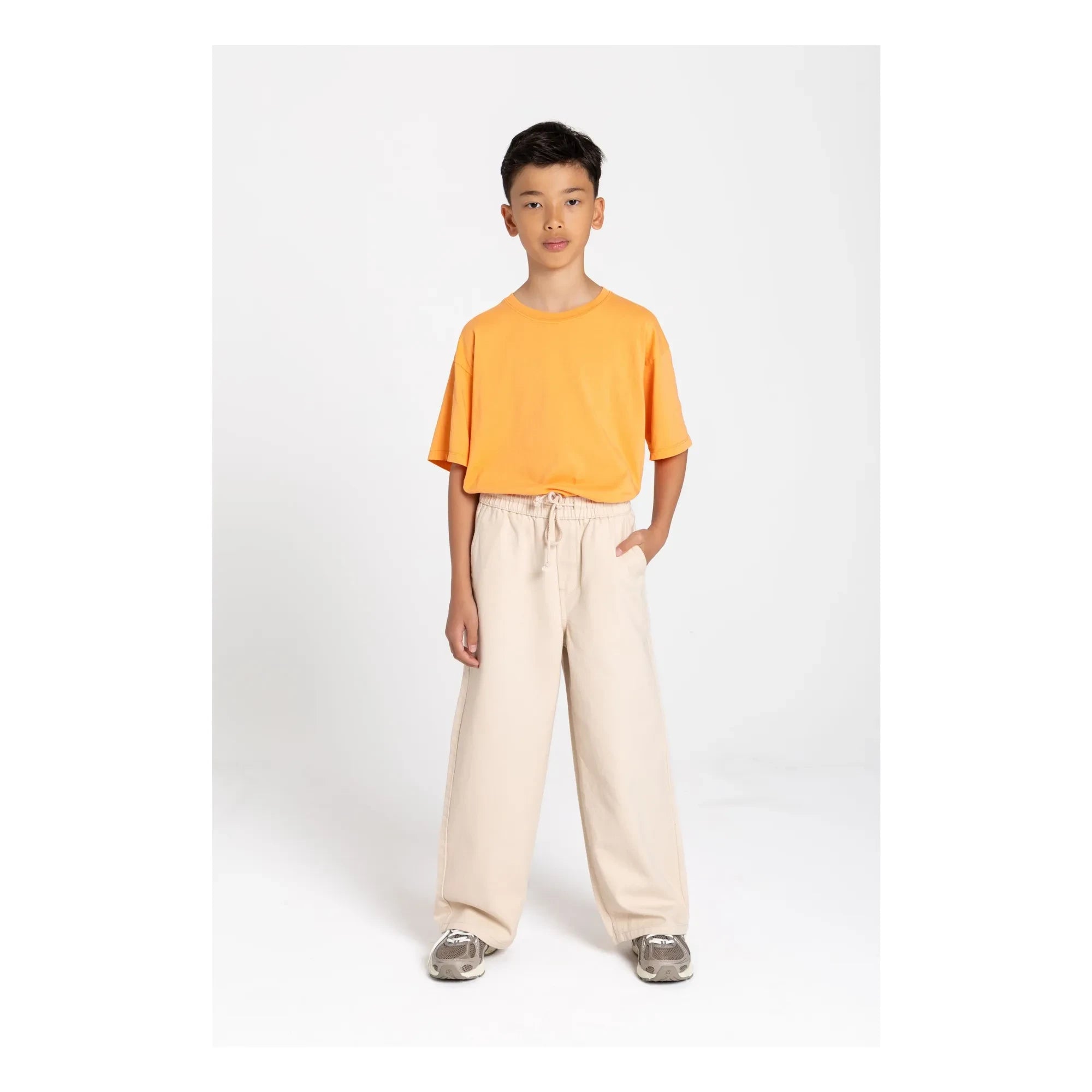 Smallable Kid - Nils T-Shirt aus Bio-Baumwolle | Orange