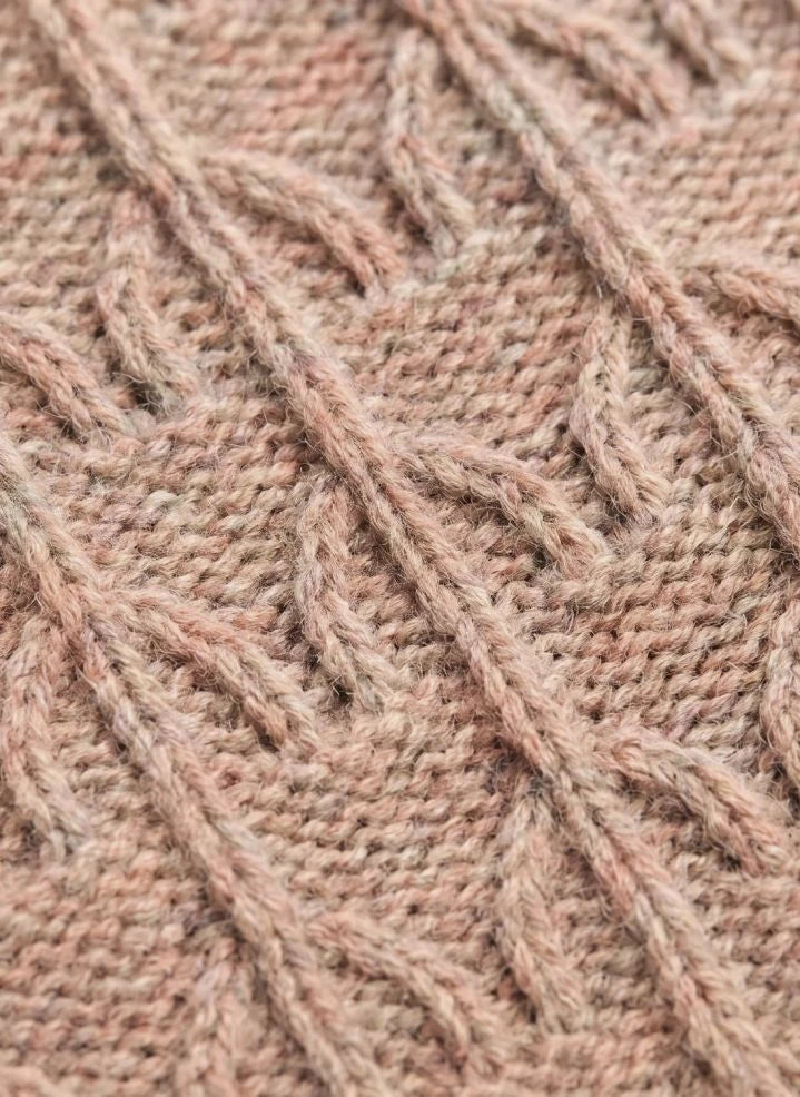 Hundred Pieces - Adel Merino Wolljacke | Pink