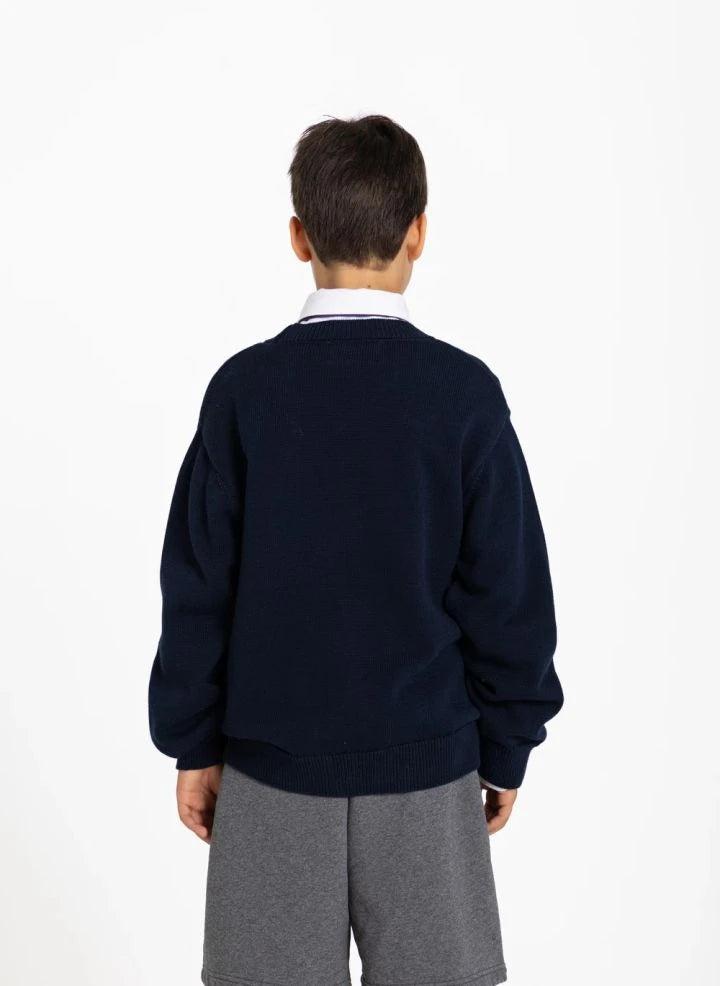 Smallable Kid - Harcourt Organische Baumwolljacke | Marineblau