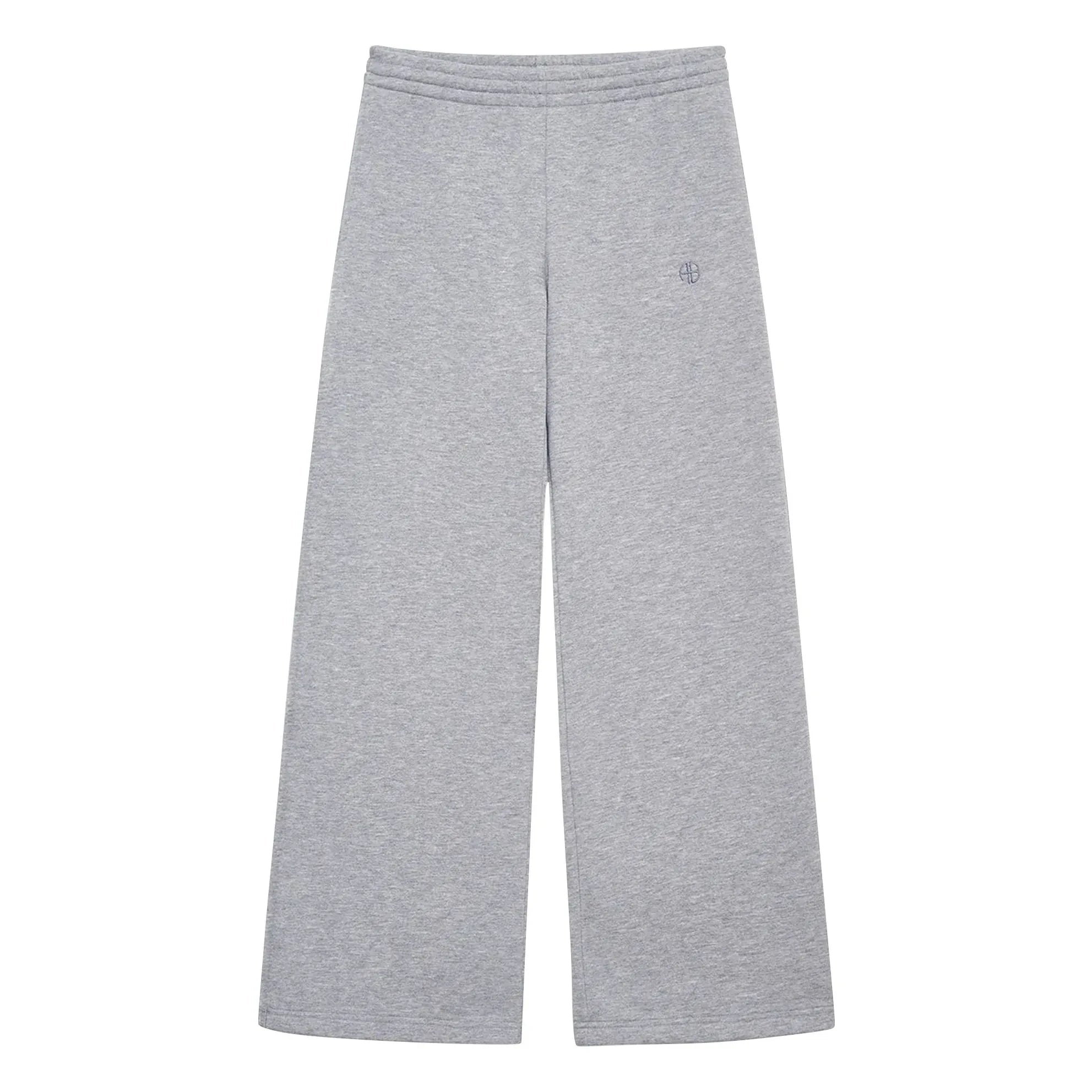 Anine Bing - Kacey Monogramm Pullover | Meliertes Grau