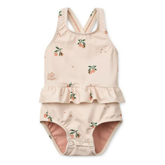 Liewood - Amara Pfirsich Recycelte Faser Baby Badeanzug | Hellrosa