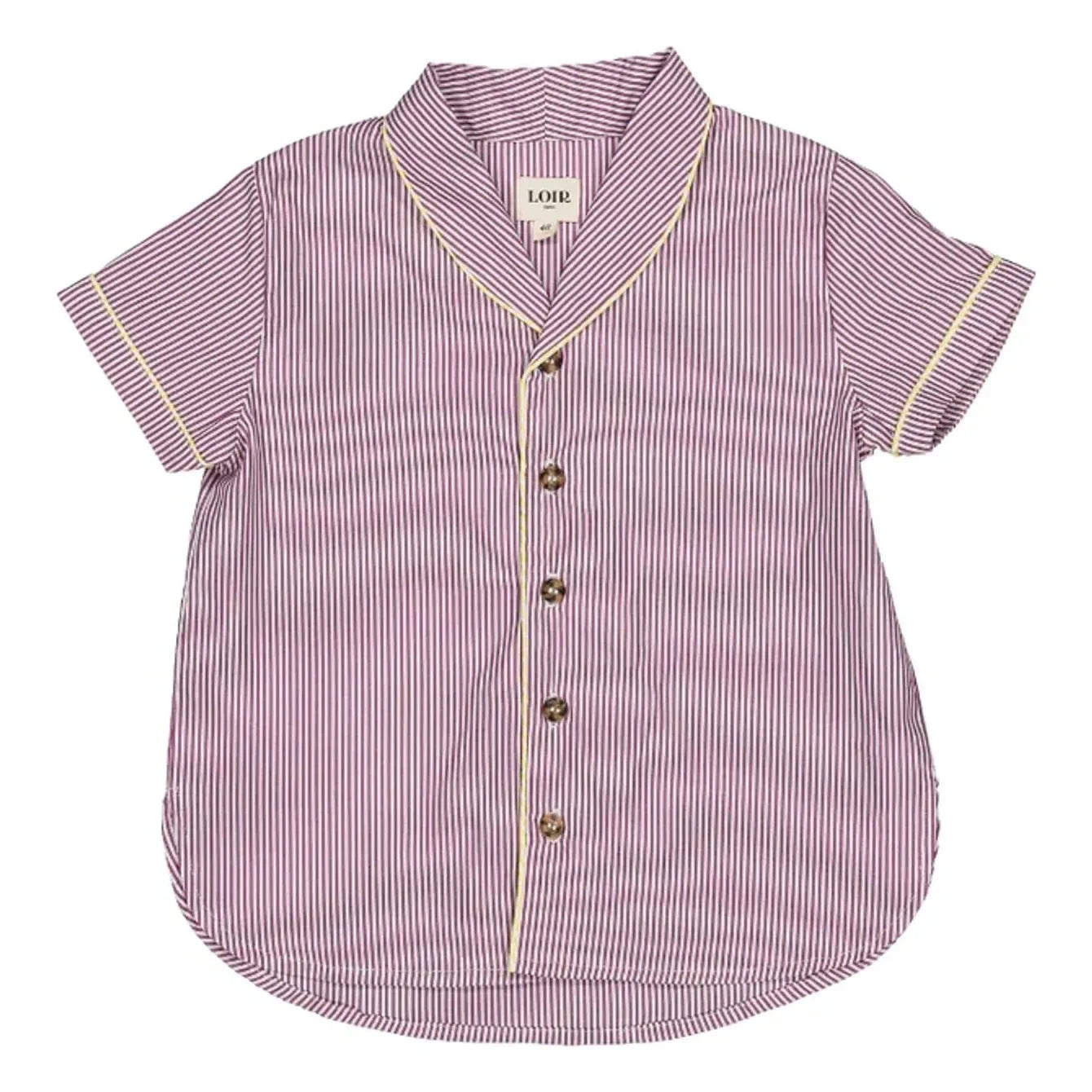 Loir - Gestreiftes Paco-Hemd | Lila