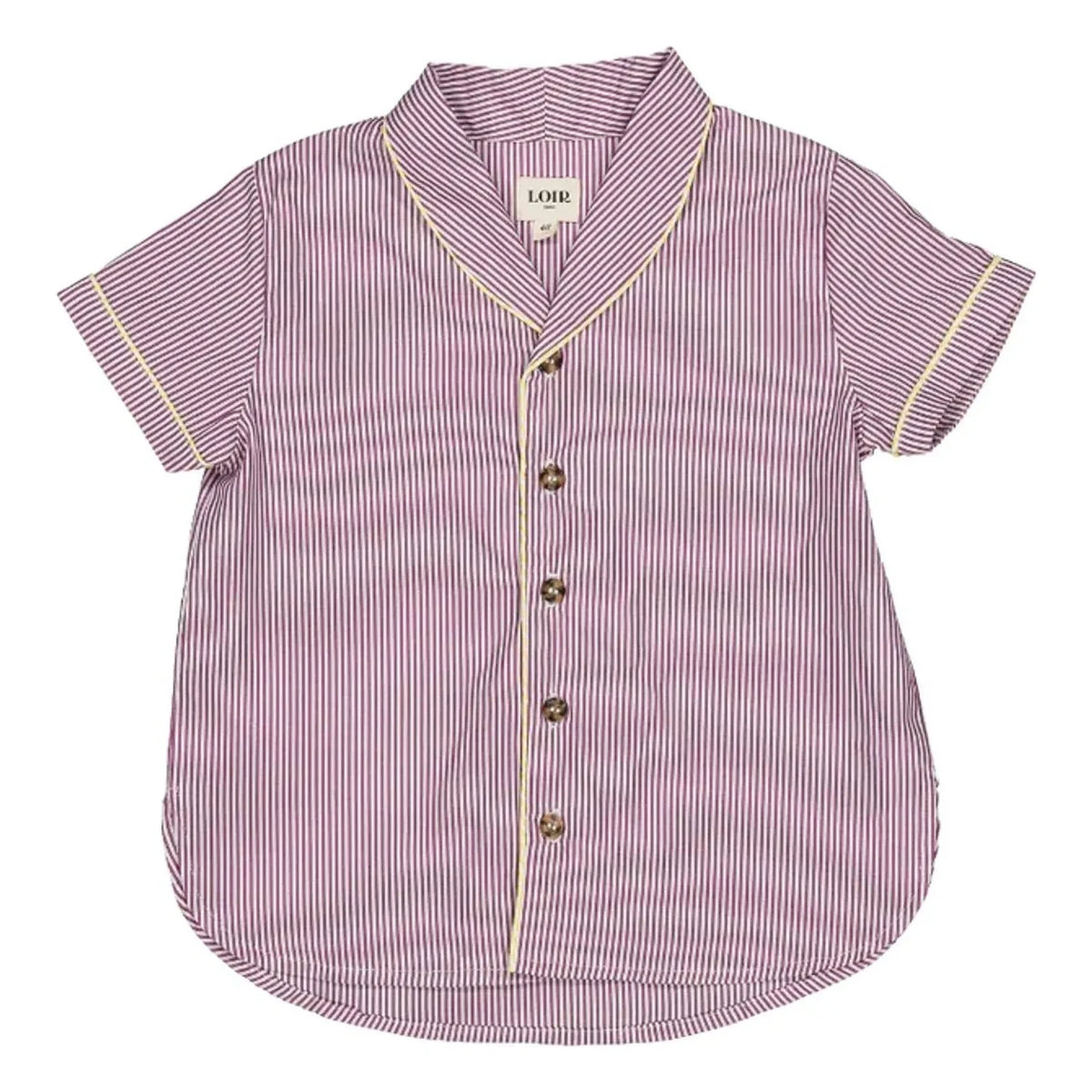 Loir - Gestreiftes Paco-Hemd | Lila