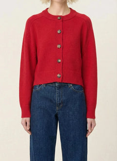 Vanessa Bruno - Giverny Wollstrickjacke | Rot