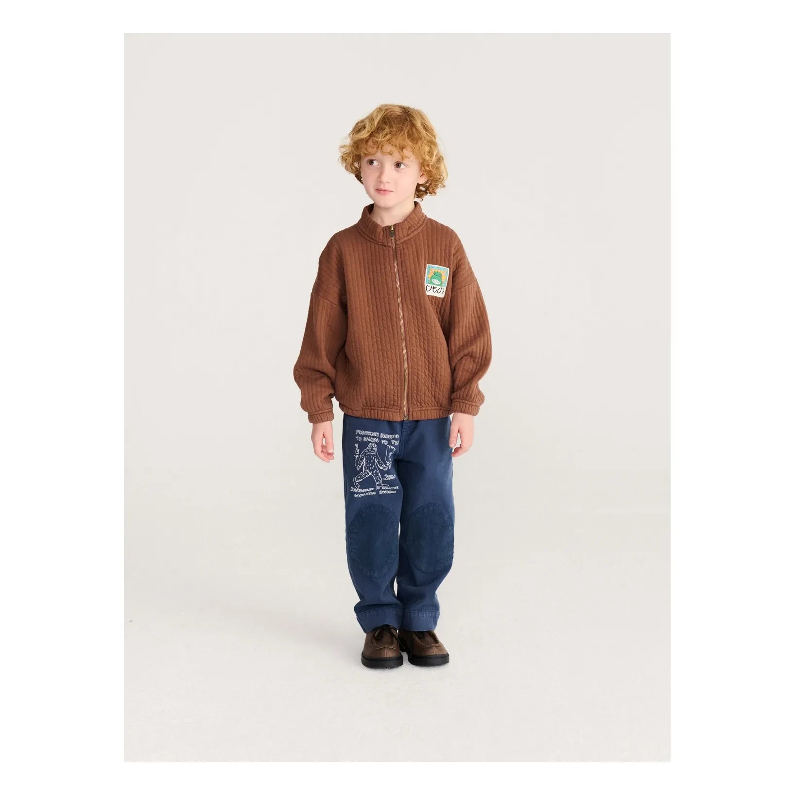 Bobo Choses - Patch-Hose aus Bio-Baumwolle | Blau