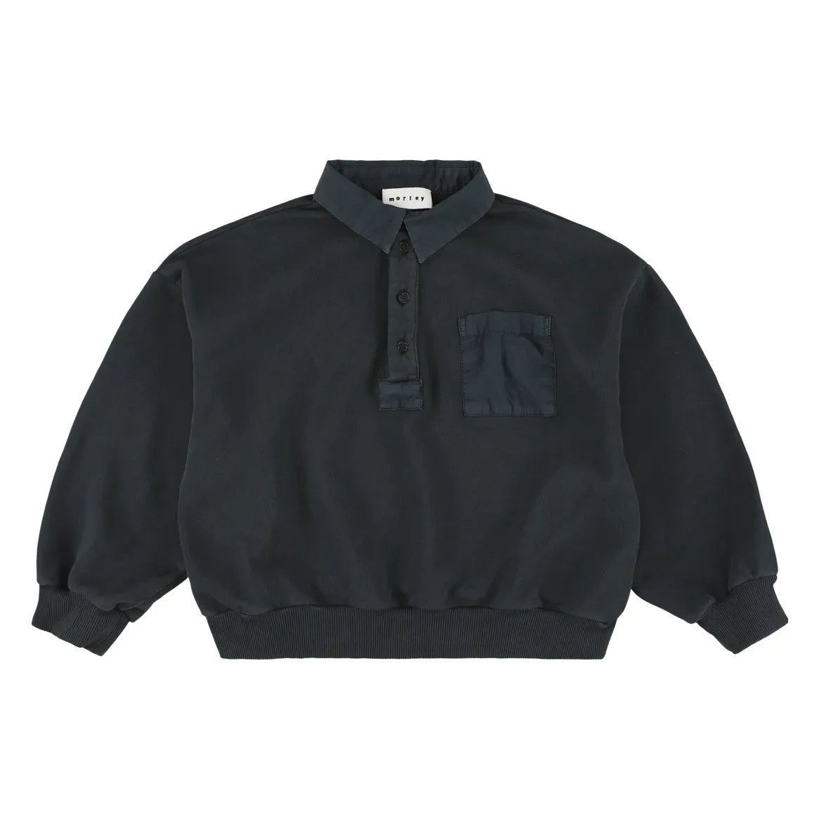 Morley - Zurich Polo Yaka Sweatshirt | Koyu Mavi
