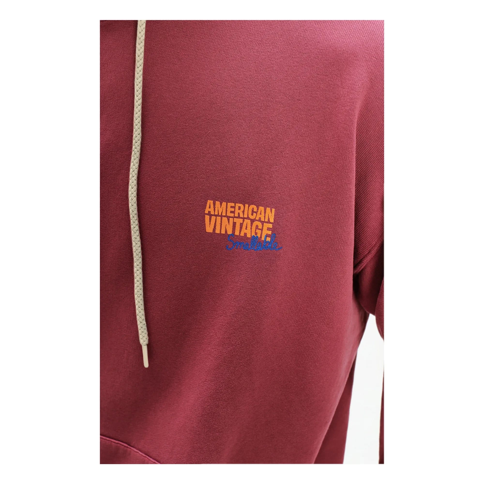 American Vintage - American Vintage X Smallable Kollaboration - Izubird Kapuzen-Sweatshirt | Crimson