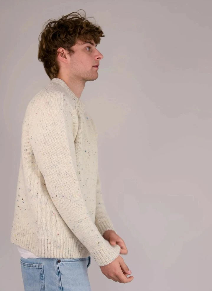 Origin Knitwear - Raglan Dicke Wollpullover | Ecru