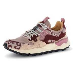 Flower Mountain - Yamano 3 İnek Kadife Sneakers | Pembe