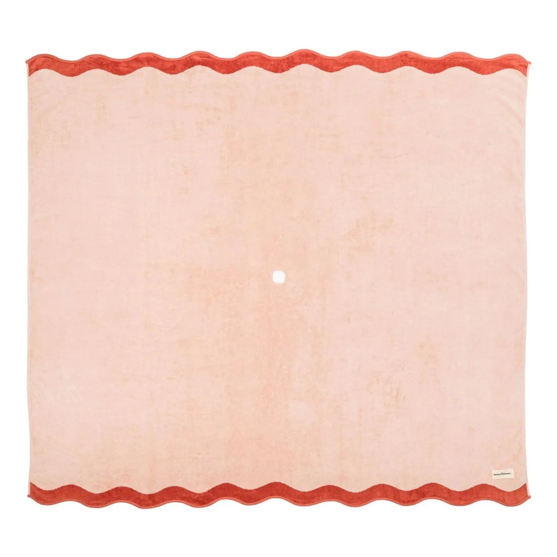 Business & Pleasure Co. – Perforiertes Strandtuch | Rosa