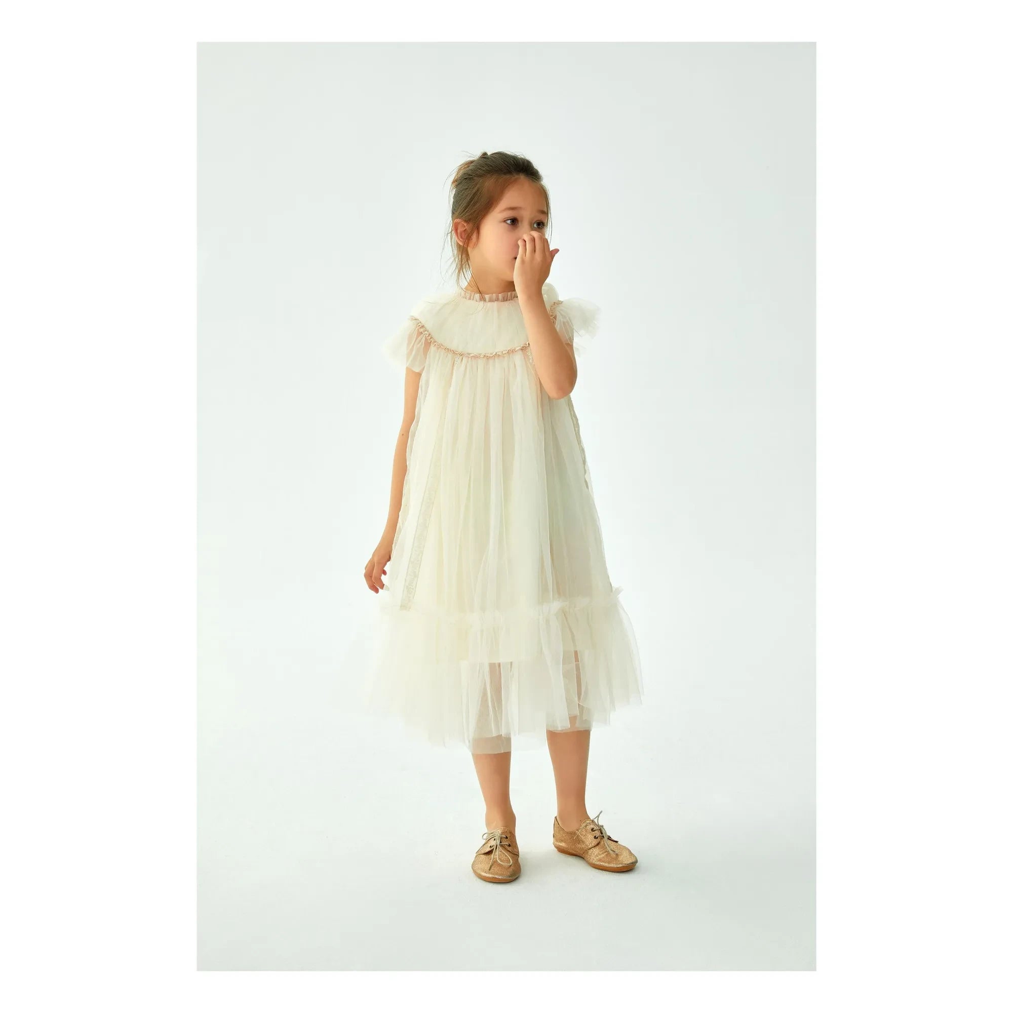 C'era Una Volta – Marisol Kleid | Creme