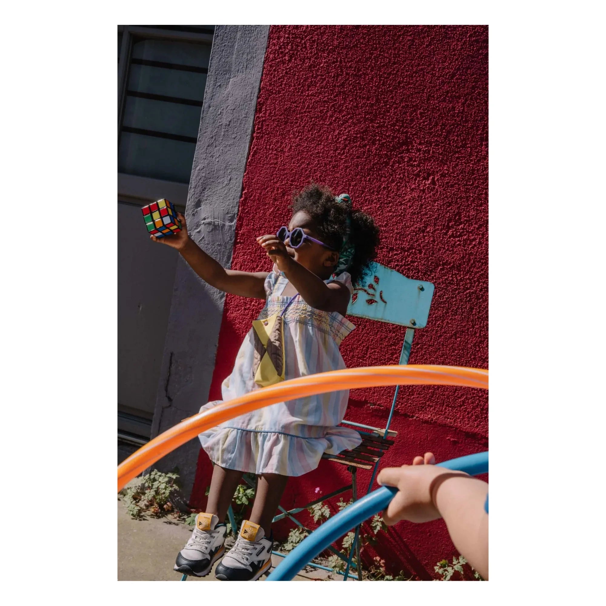 Mini Kyomo - YEYE x Mini Kyomo Lila Sonnenbrille und Etui