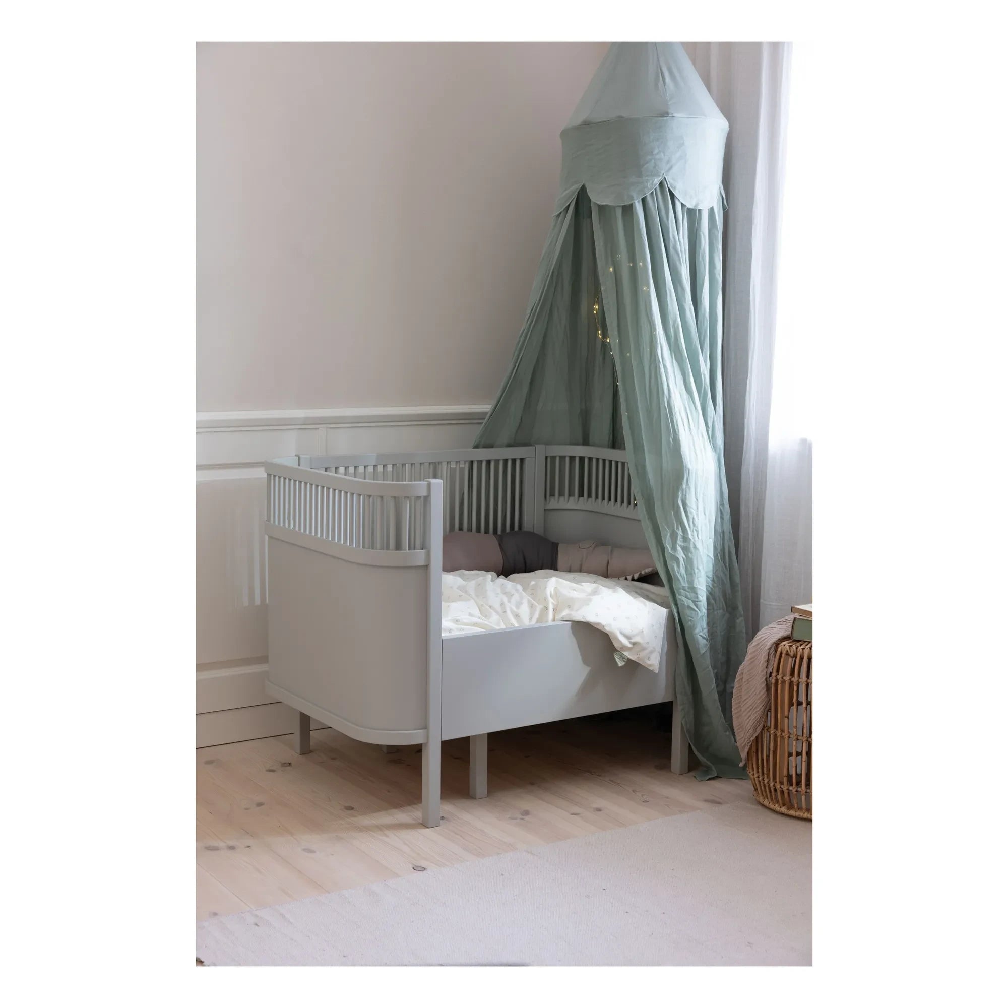 Sebra - Sebra Baby & Jr. Bett, Birke 70x110 cm | Stone