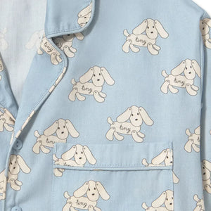 Tinycottons - Hellblauer Hundepyjama