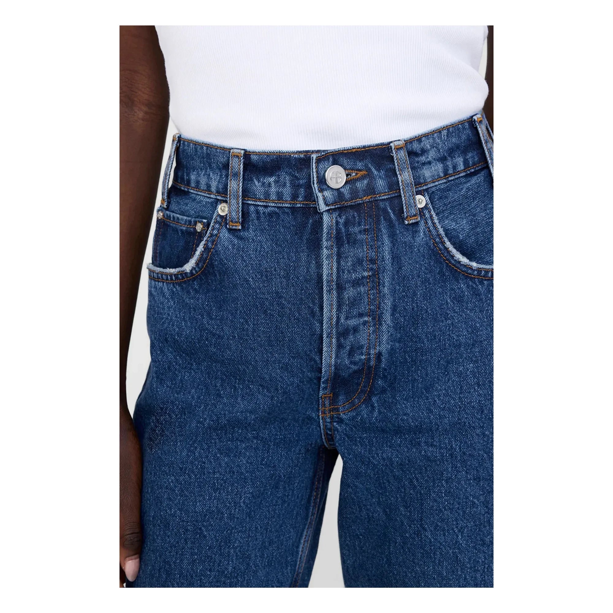Anine Bing - Jean Roy 31" | Gewaschenes Blau