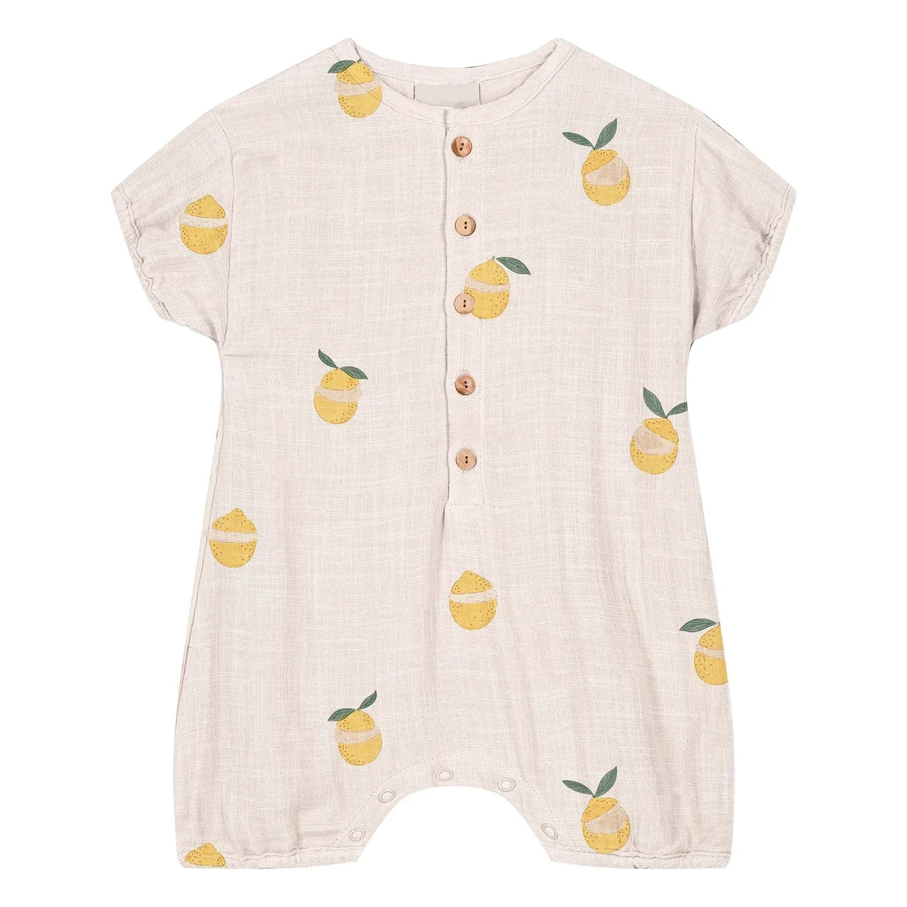 Studio Bohème - Jumpsuit Bebecito Lemons Bio-Baumwolle | Ecru