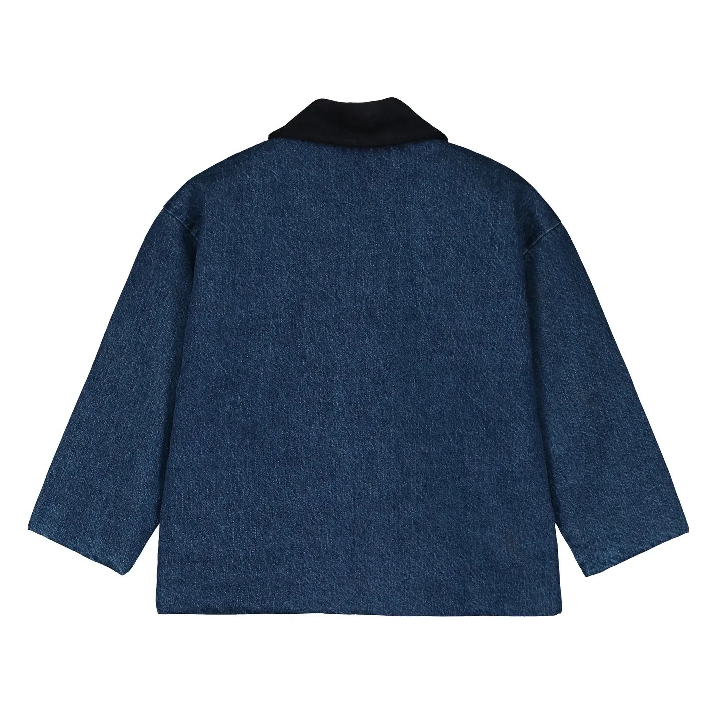 Tangerine - Mavi Denim Düğmeli Ceket