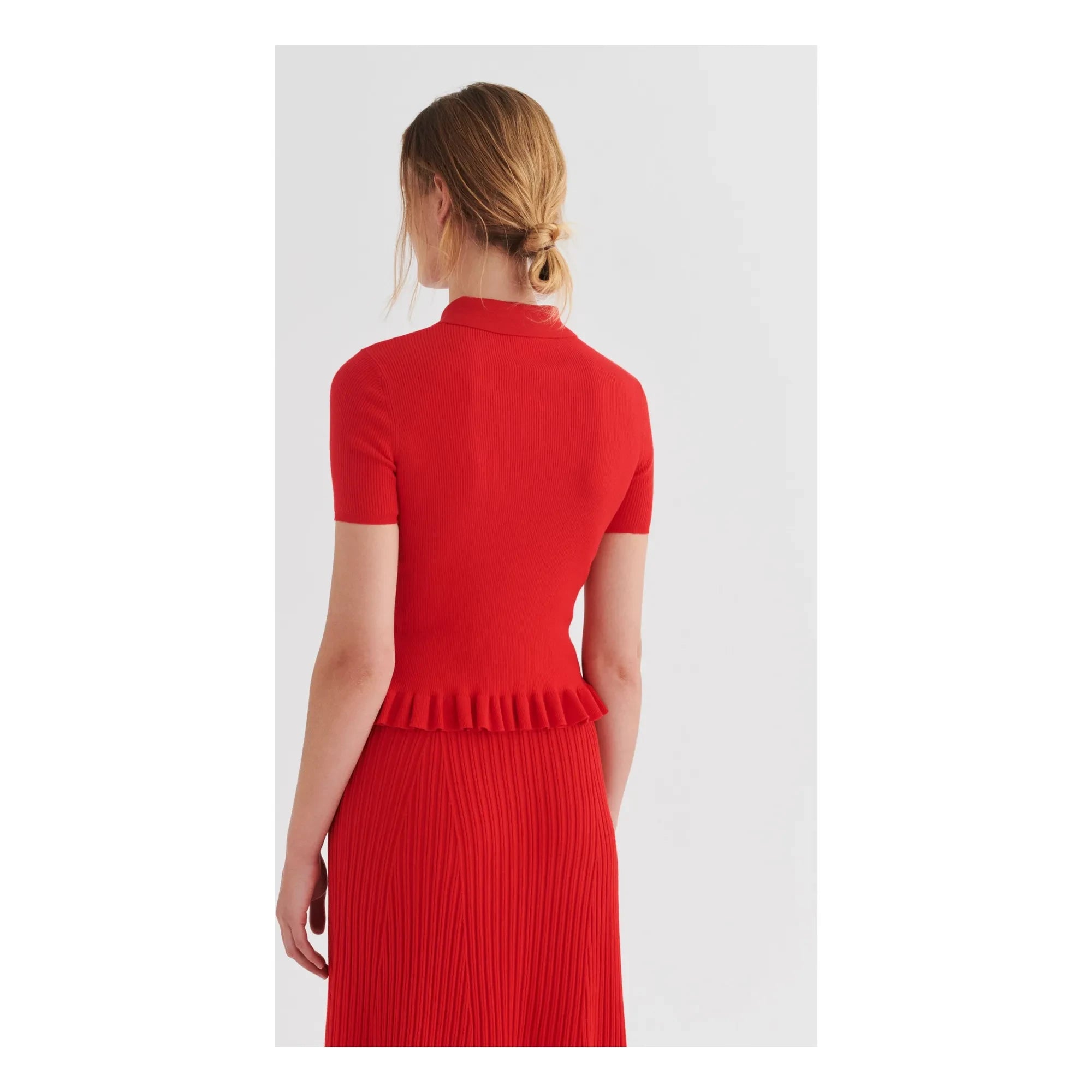 FUB - Polo Rib | Rot