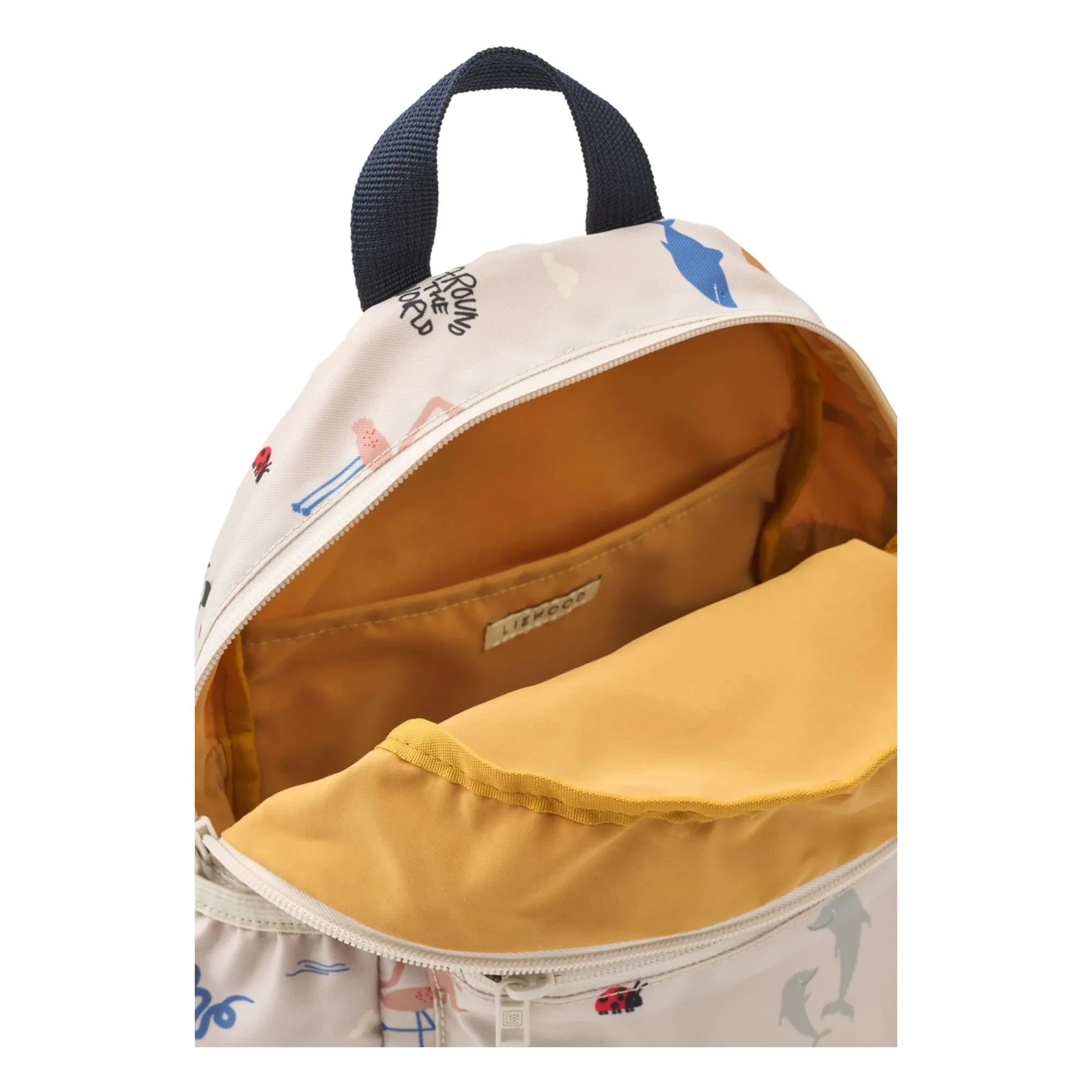 Liewood – Andreas Tierrucksack aus recyceltem Polyester | Ecru