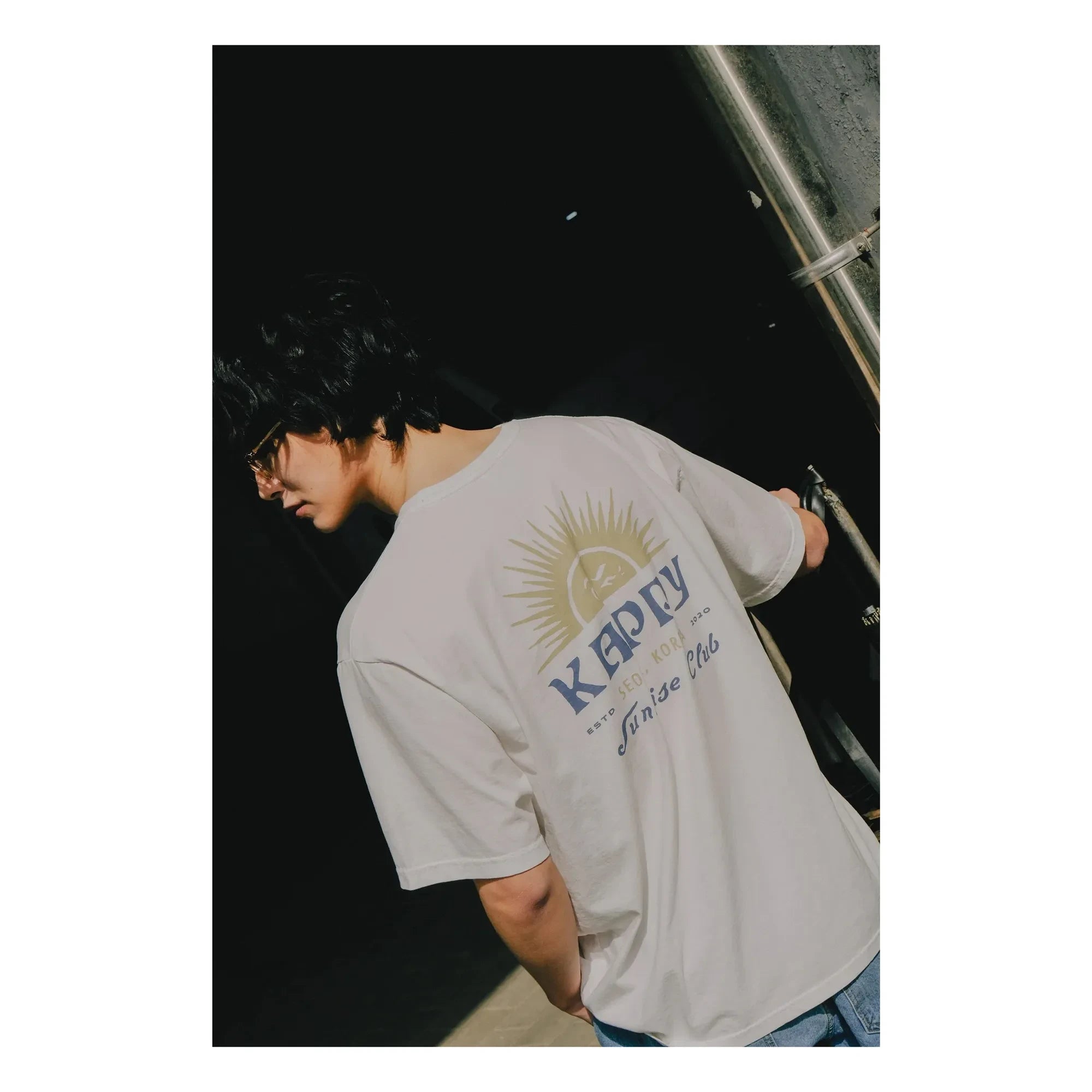 Kappy - Sunny Wink T-Shirt | Weiß