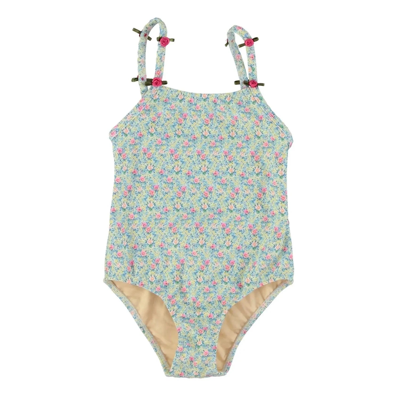 Bebe Organic - Polly Fleuri Badeanzug | Blau